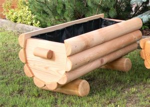 Fioriere in legno
